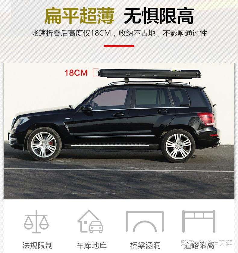新装备落地!越来越沉迷车顶露营的自由随性