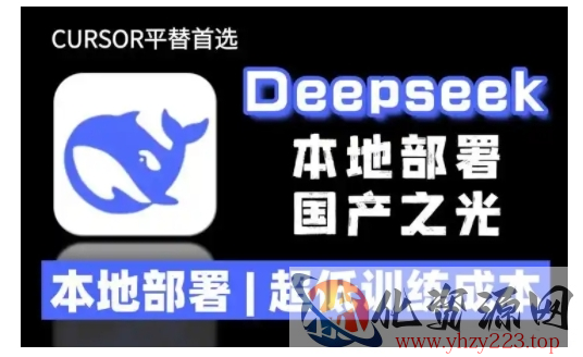 2025年deepseek R1 大型模型本地安装部署(文件+教程)本地部署，超低训练成本