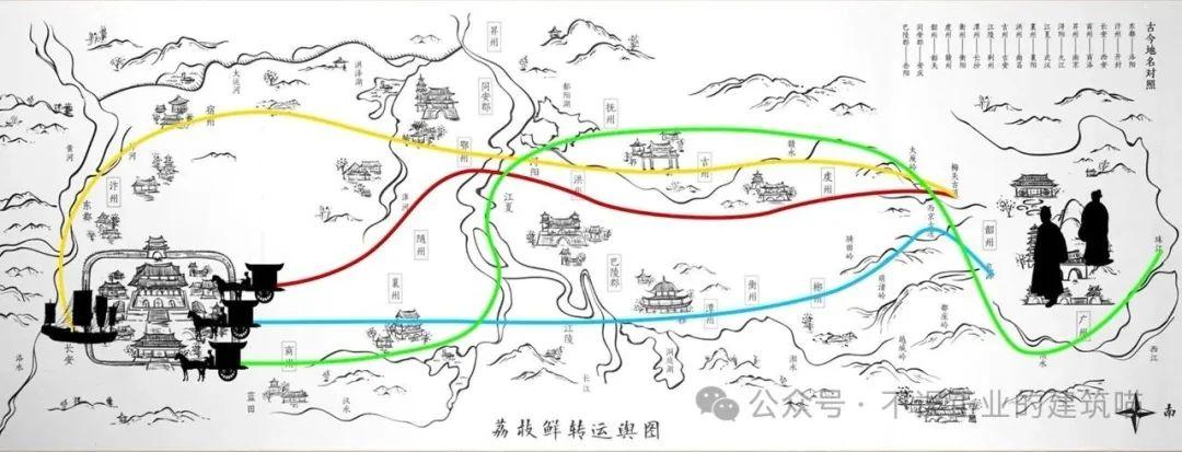 从《长安的荔枝》看“荔枝专列”|唐代驿站建筑背后的大国动脉网! - 知乎