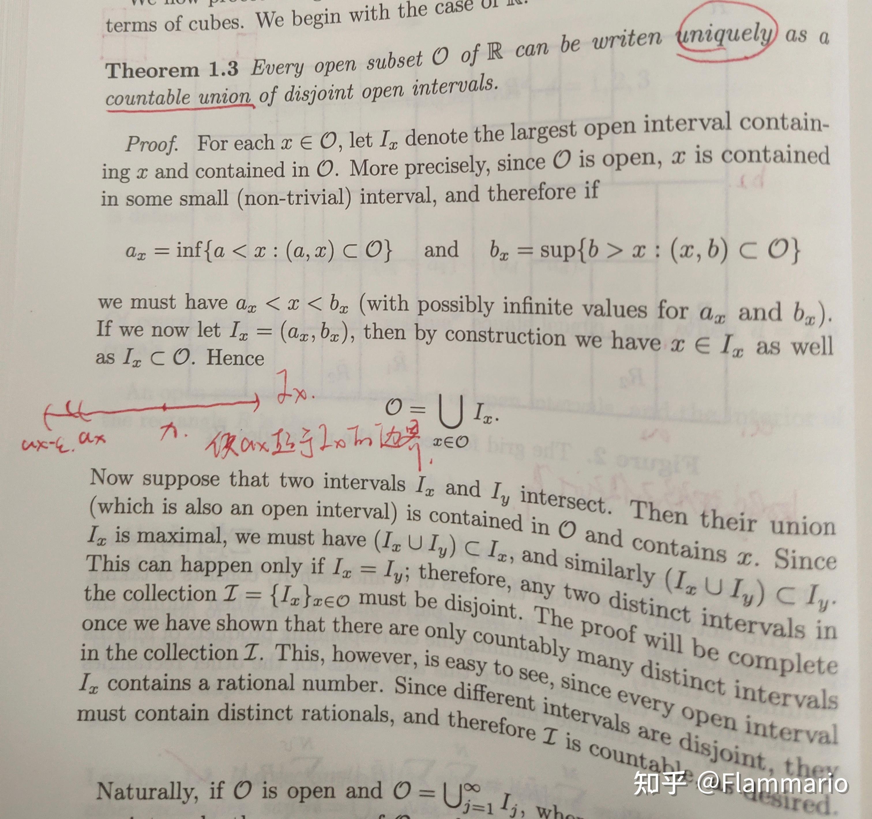 R上任何开集都可以表示成可数多个开区间的并 吗? - 知乎
