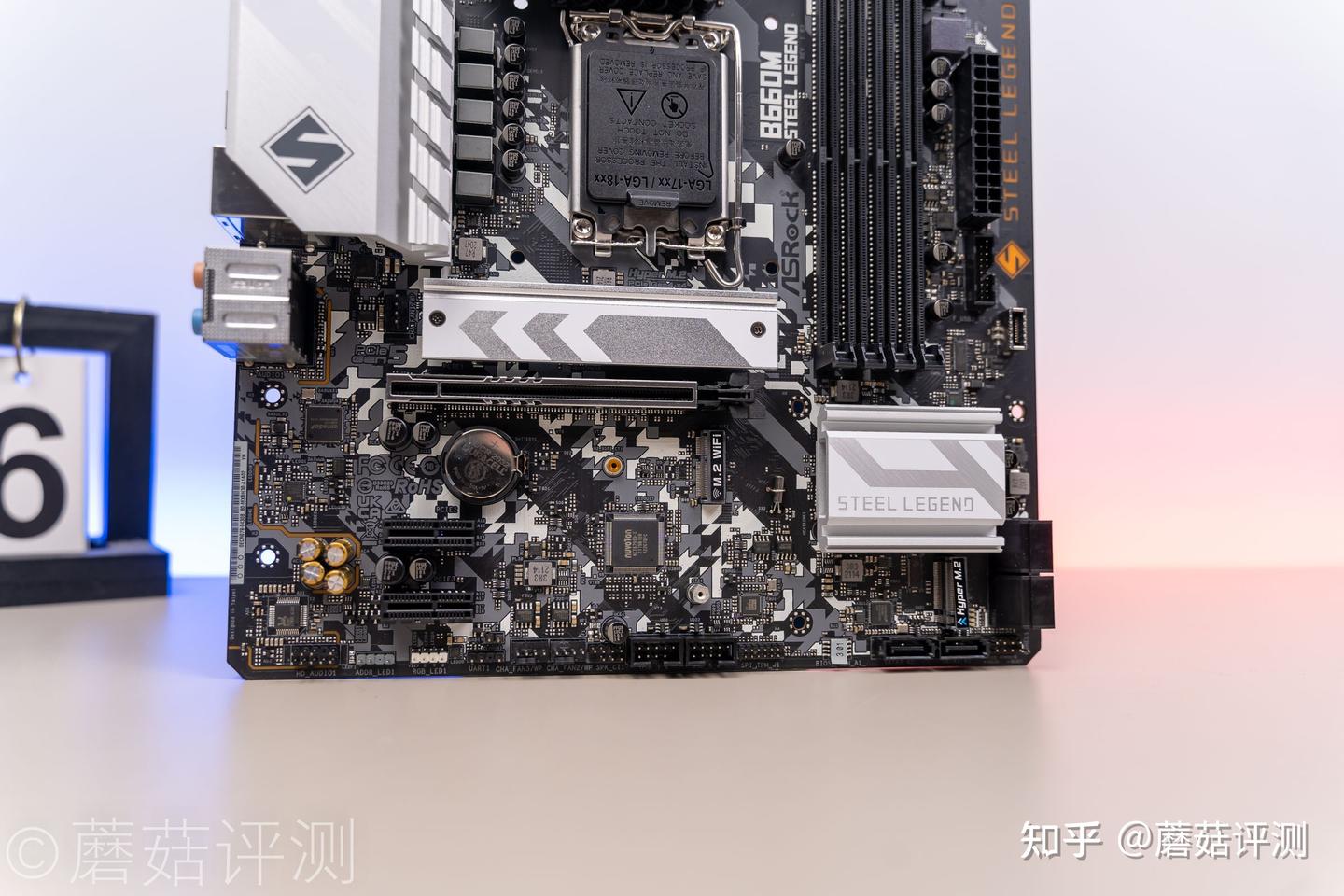 用料出色，轻松应对12700K、华擎(ASRock) B660M Steel Legend