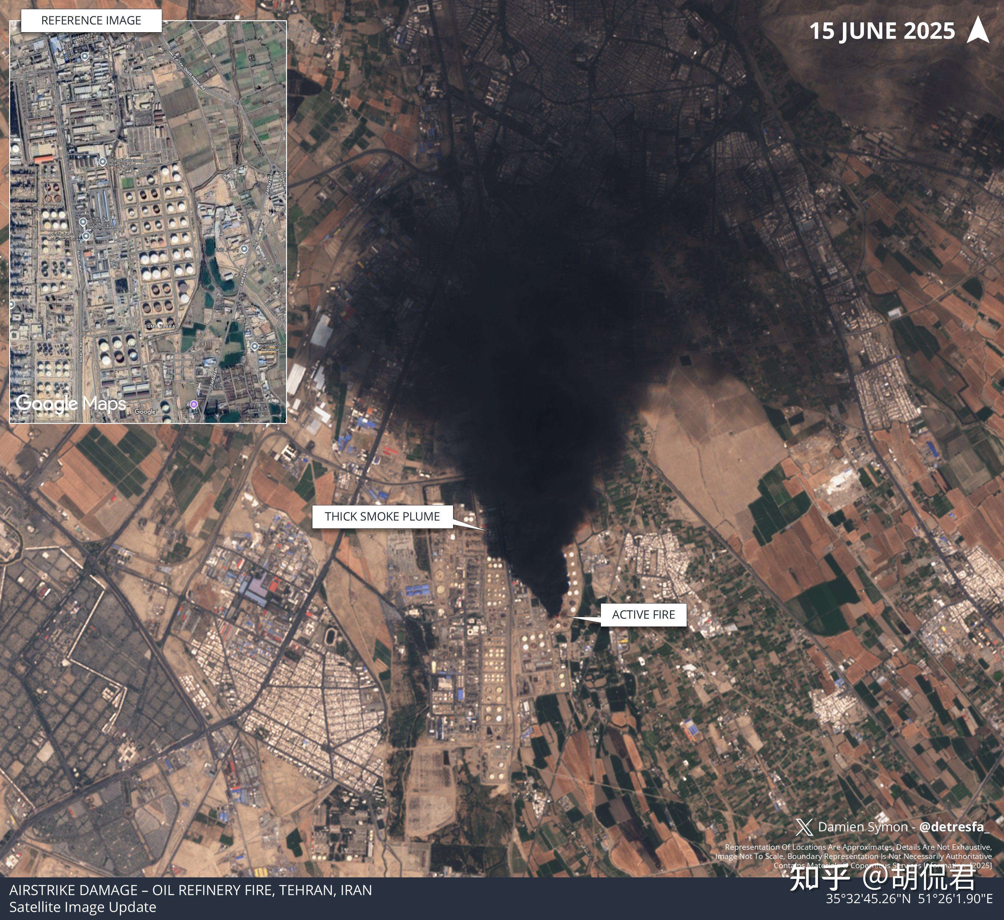 伊朗核反应堆和武器工厂周围发布撤离警告,伊南部城市传出巨大爆炸声