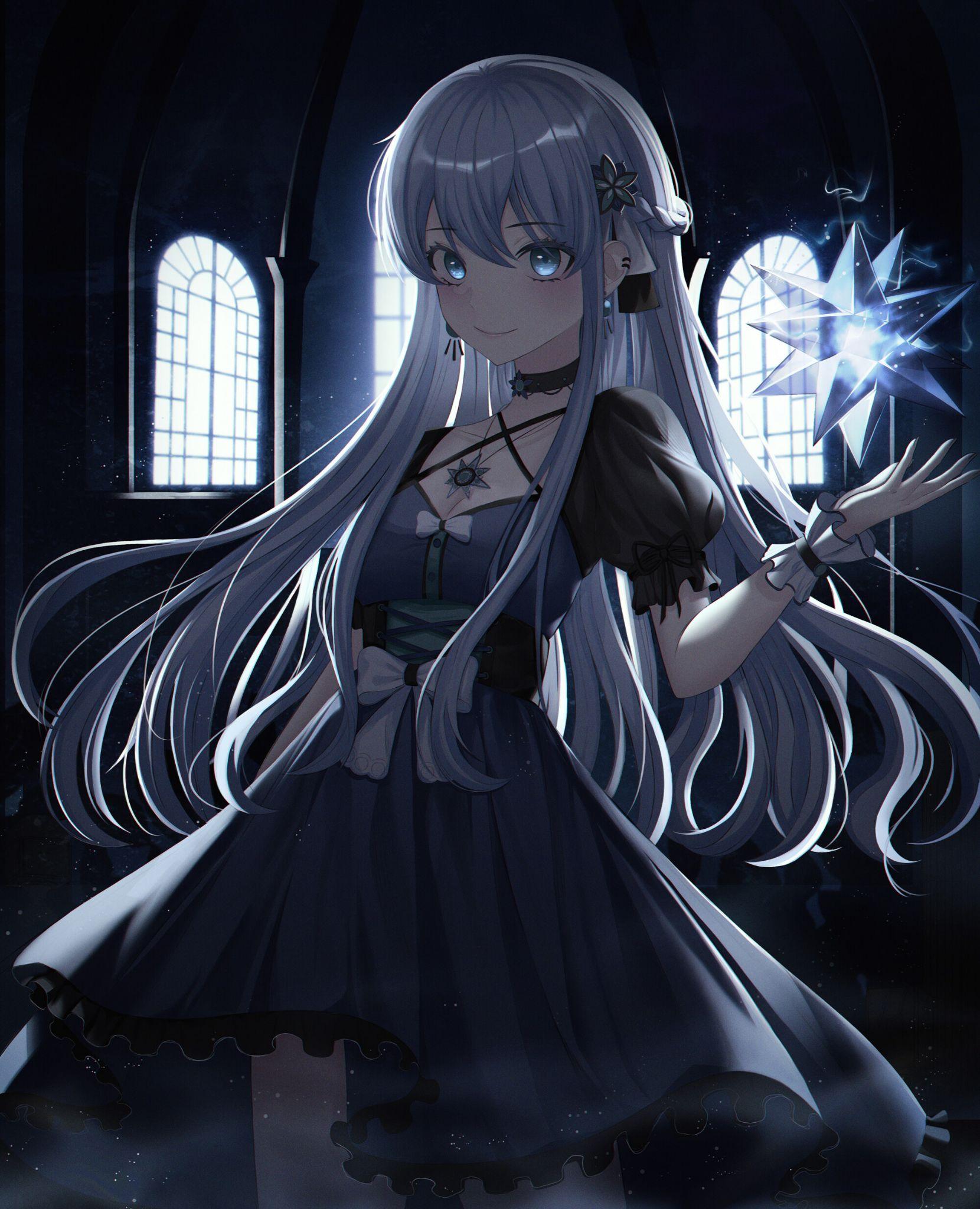 二次元 白毛 图片? - 知乎