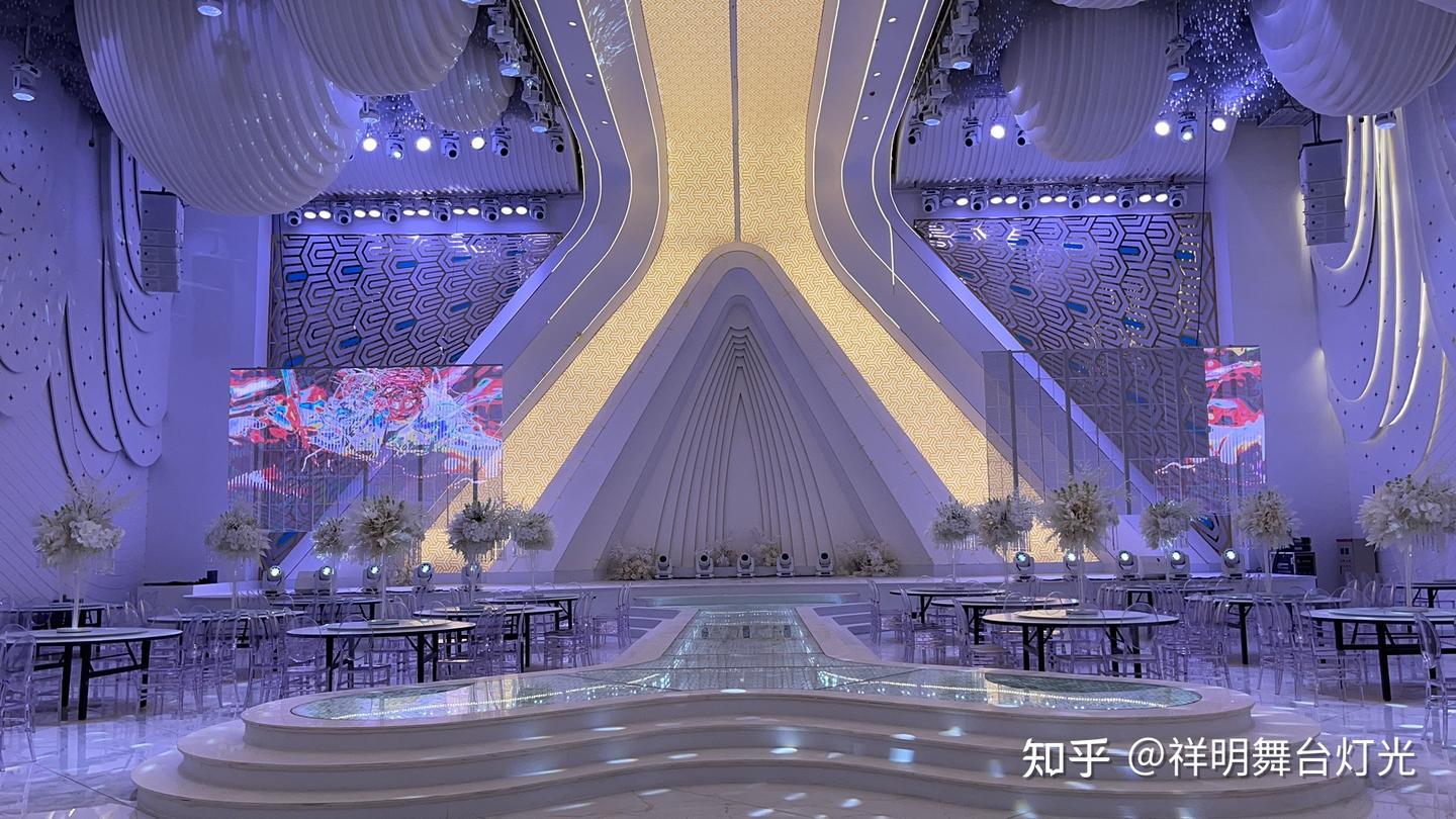 一个成功的宴会厅婚礼堂灯光设计方案 - 知乎