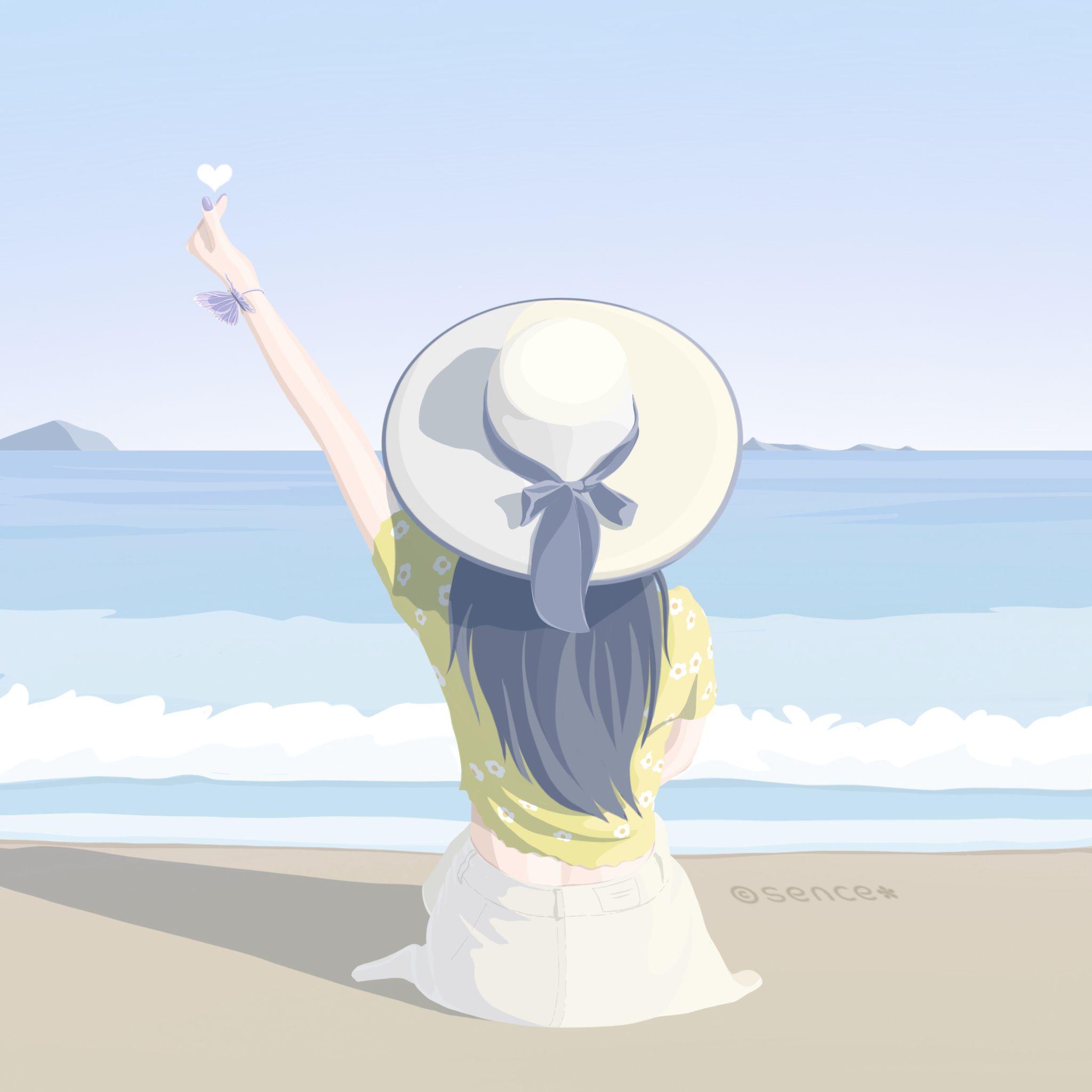 可以提供一些浅色女生卡通头像吗?
