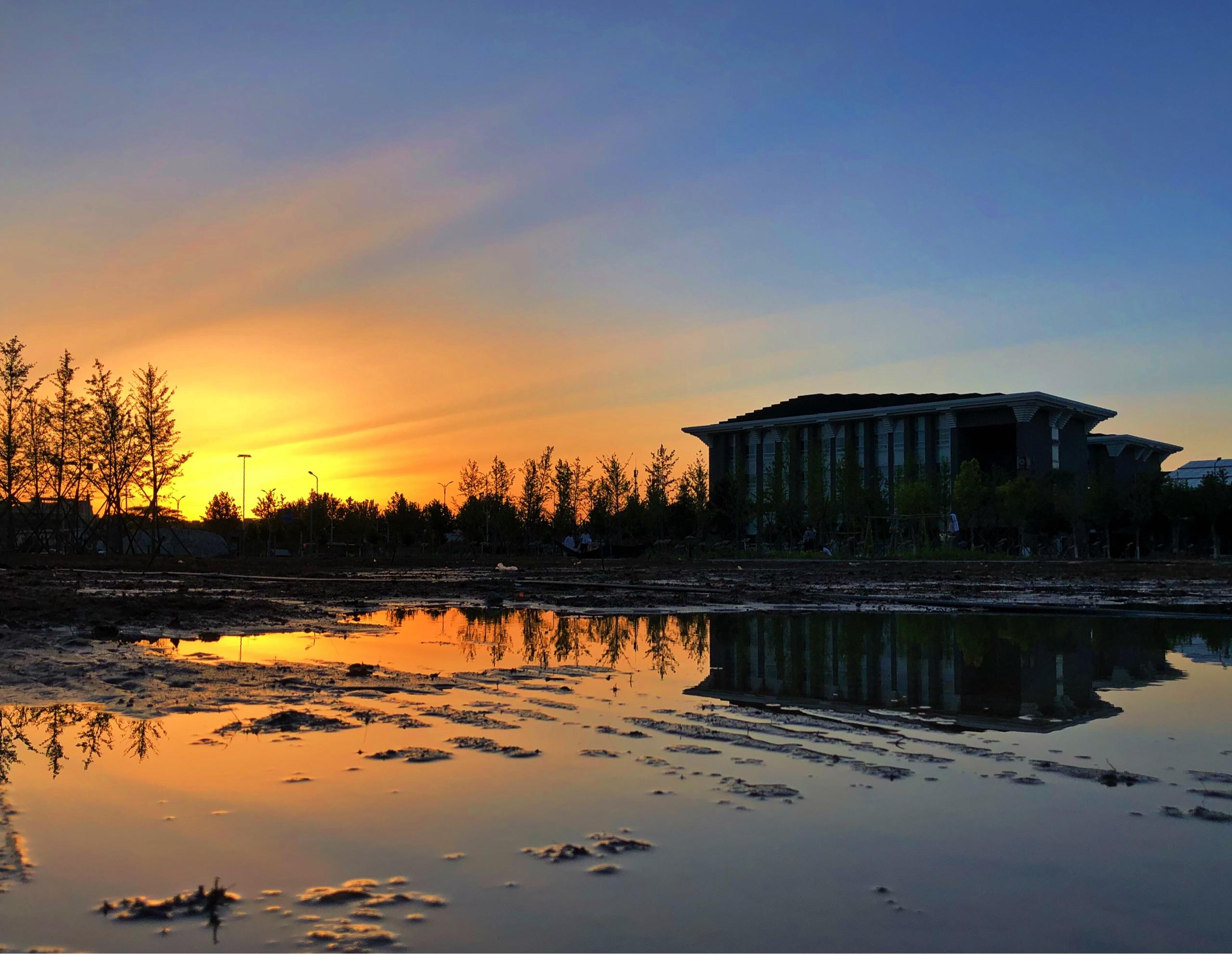 北京中医药大学风景图片