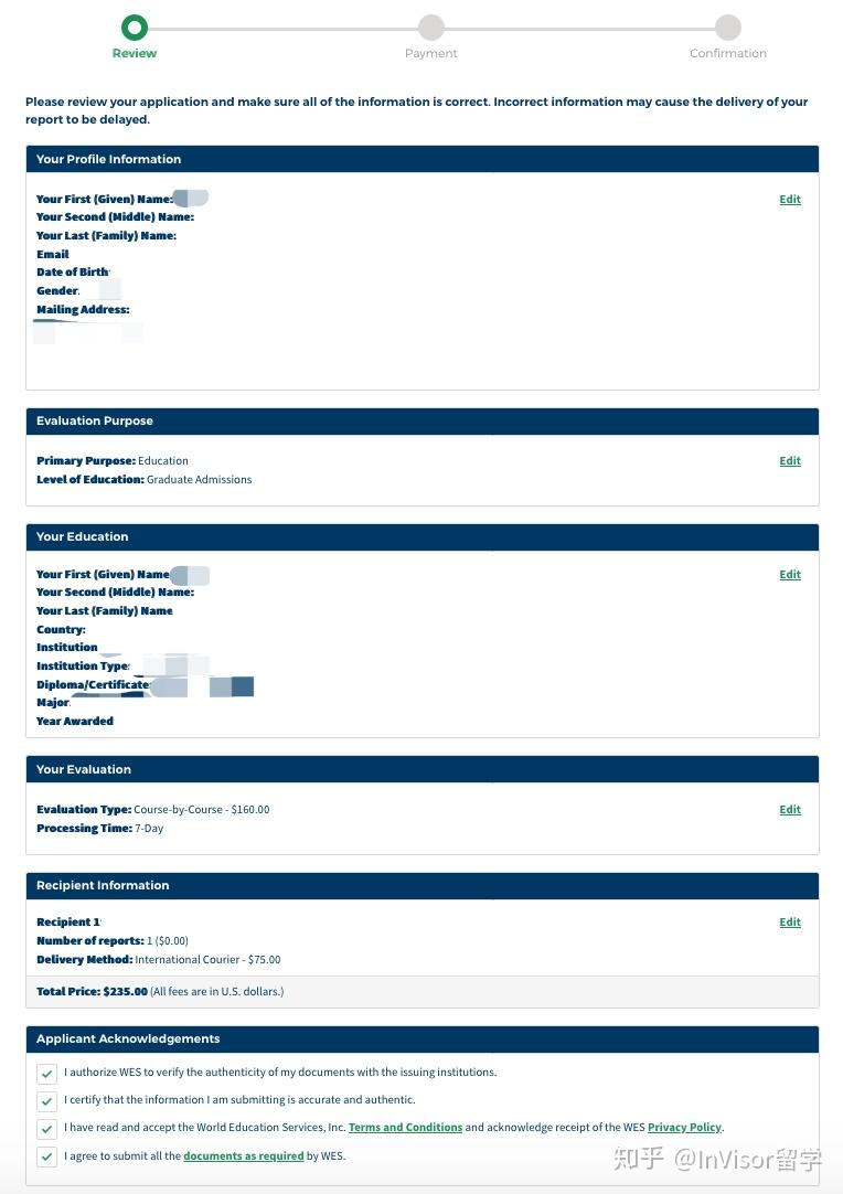 什么是WES认证？手把手和你一起了解提交WES认证的申请步骤| InVisor干货- 知乎