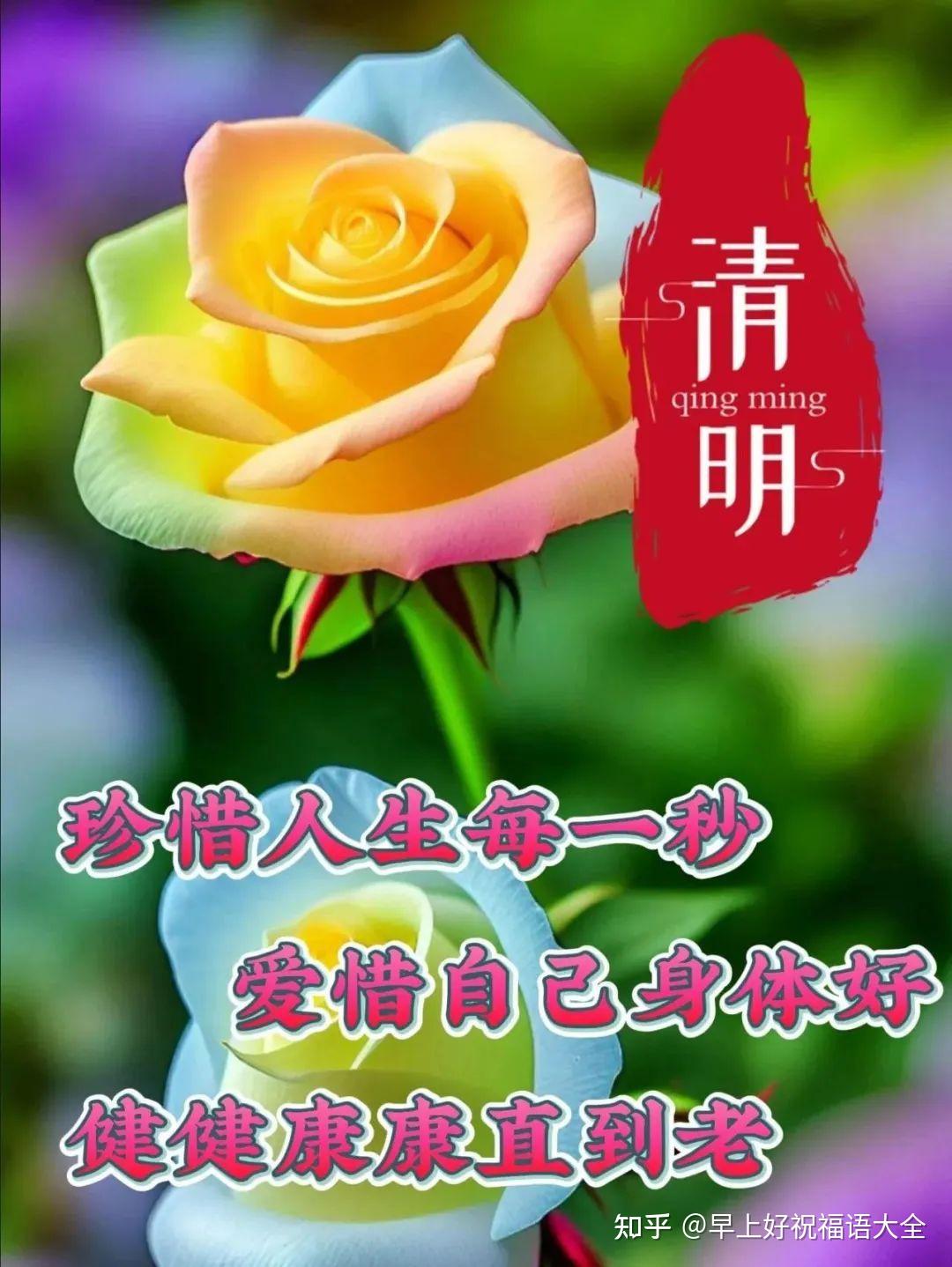 4月5日清明节,早上好祝福语问候语句子 - 知乎