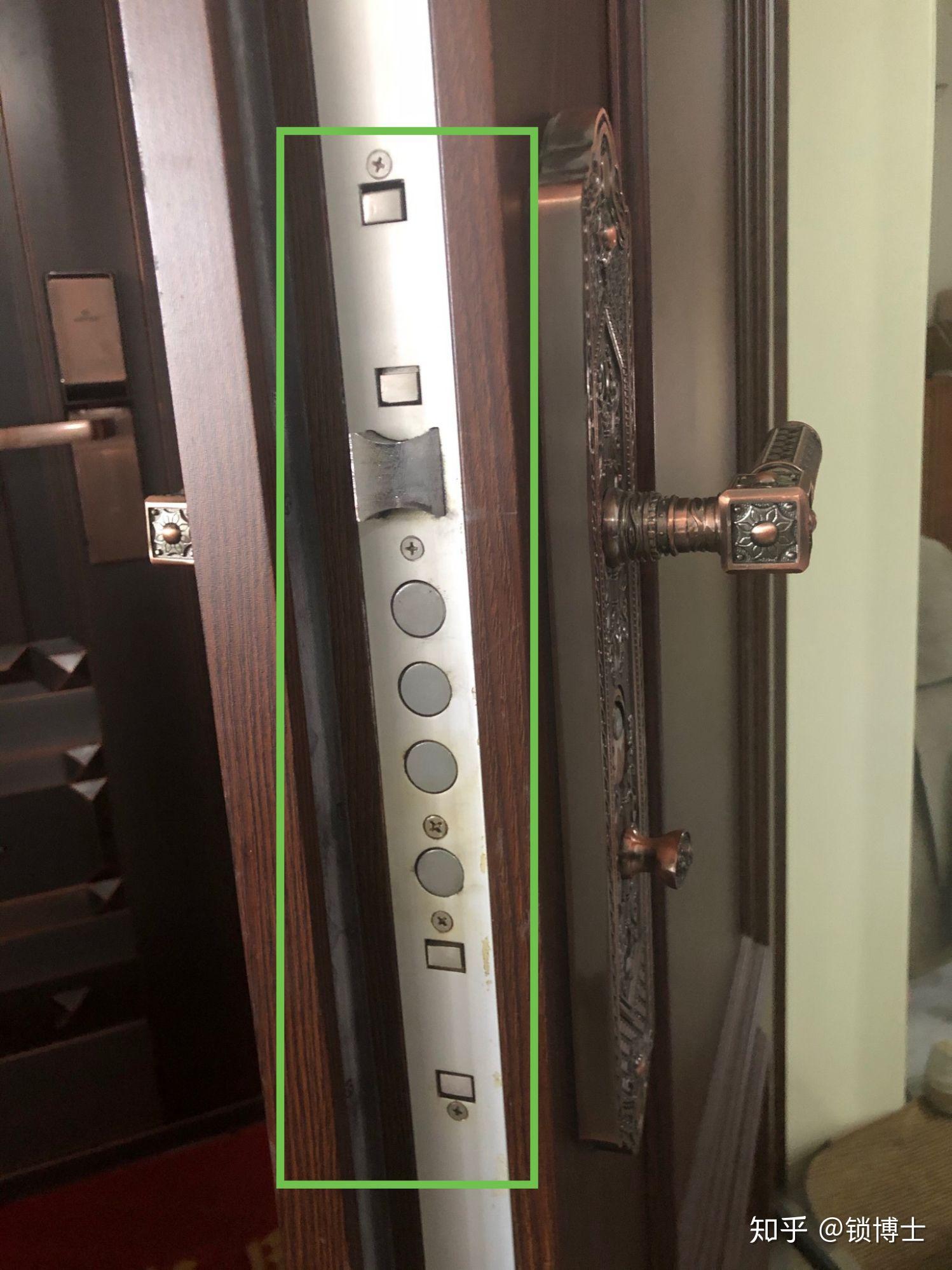 我家这种导向片连体的能换智能锁吗还是说必须改装