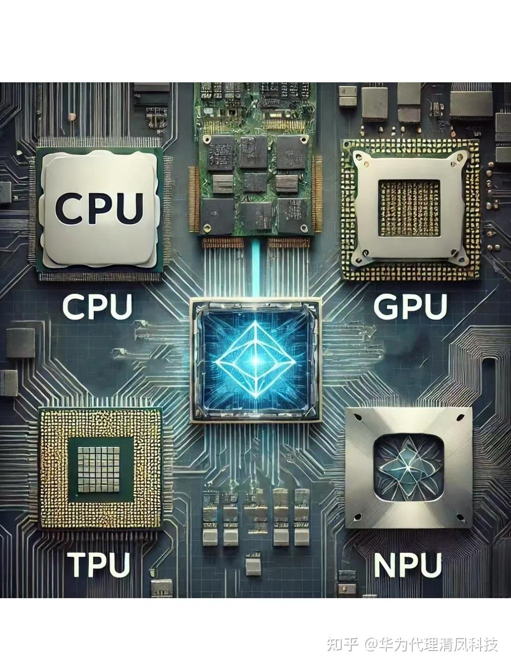 用大白话讲透CPU、GPU、TPU、NPU的区别（四兄弟分工明确，看完秒懂！） - 知乎