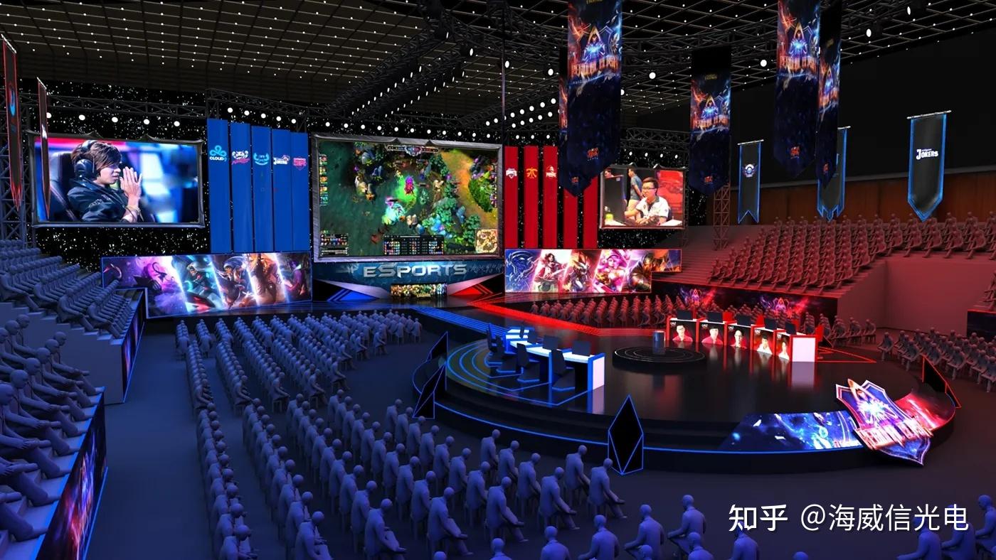 电竞馆转播用led大屏与普通led大屏有什么不同? - 知乎