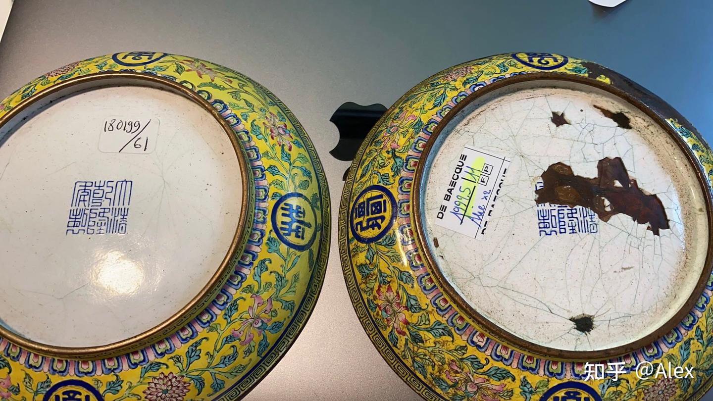 对乾隆朝粤海关成作之万寿无疆铜胎珐琅碗盘的再考察- 知乎