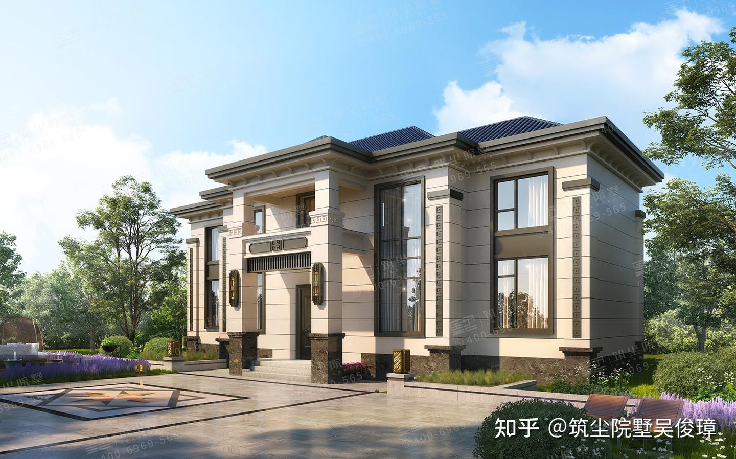 干货 | 农村自建别墅还在用瓷砖做外墙?精明人都选这种新材料! - 知乎