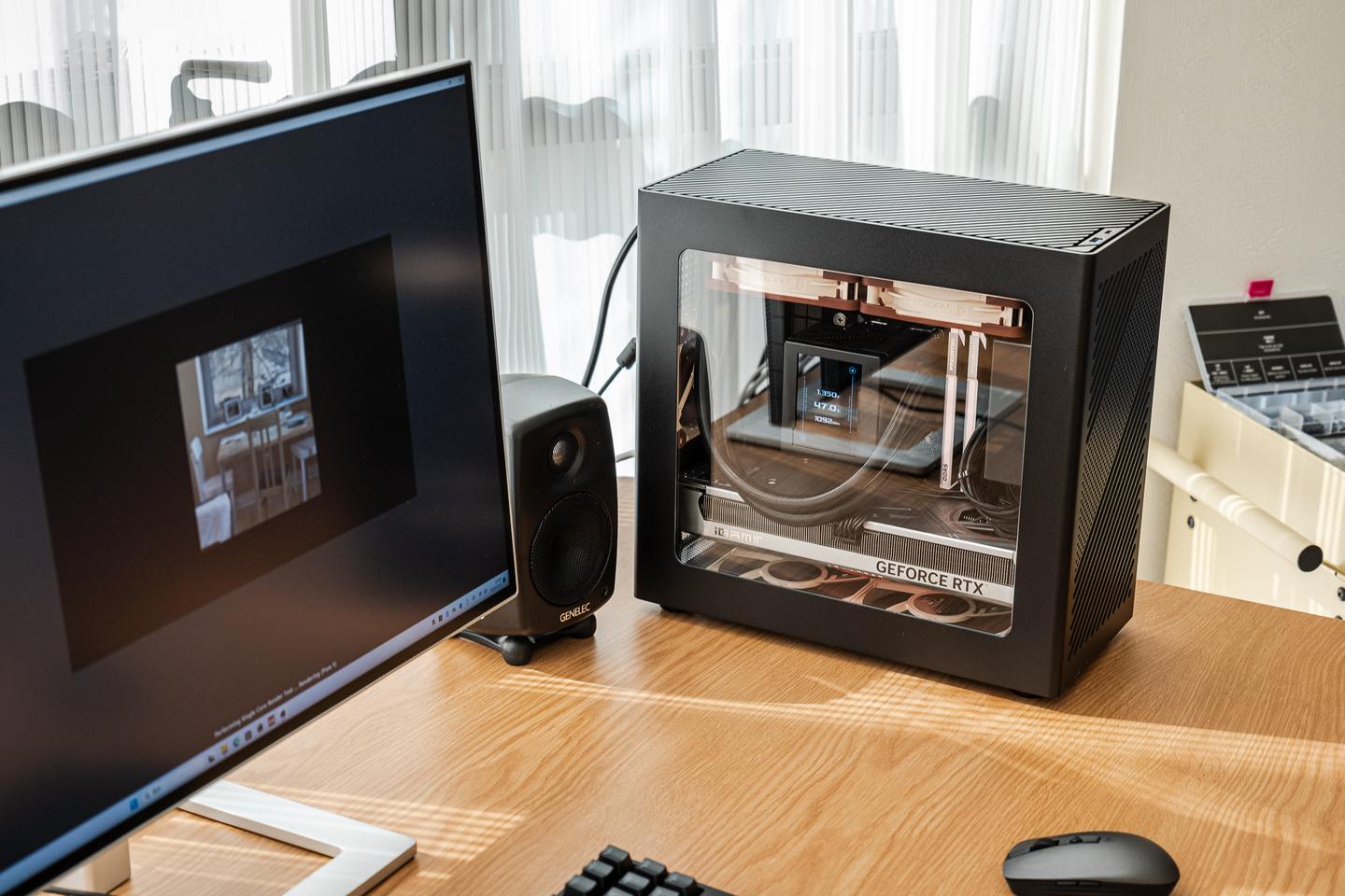 虎猫PC 定制猫头鹰PC主机- 换了机箱风扇、CPU散热器和GPU风扇，为了绝对