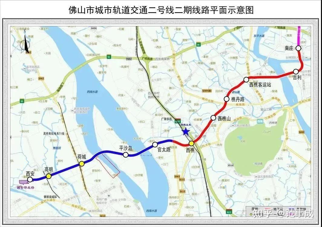 三水地铁12号线线路图图片