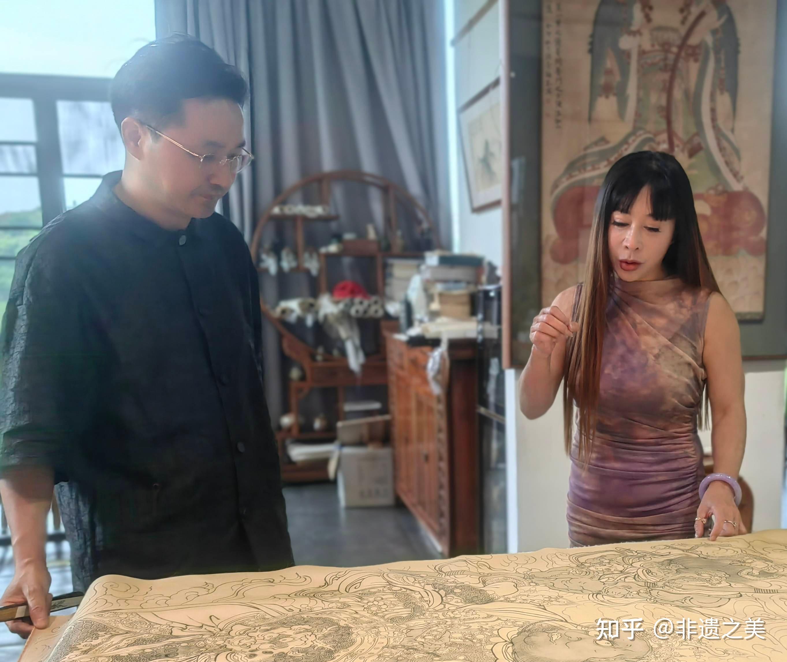 “青山如是 ,清敬庄严 ”——杨青辞的中国画之美 - 知乎