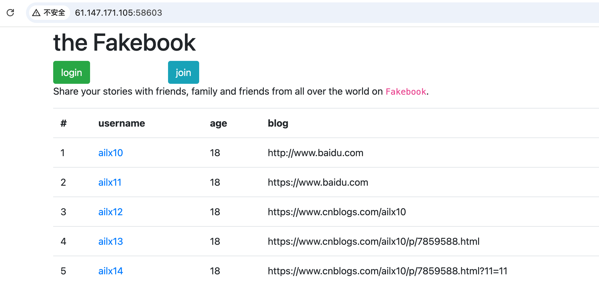 Xctf fakebook sql ssrf 