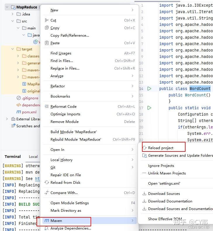  idea maven mapreduce 