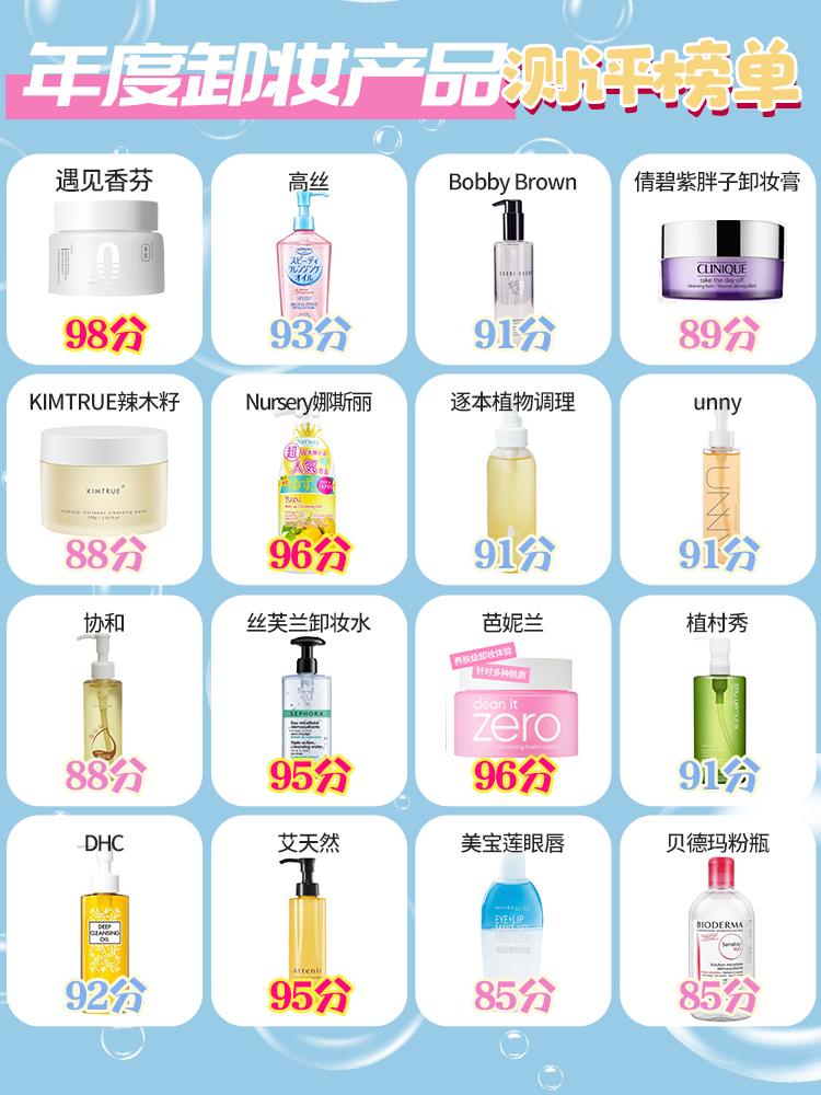 21年 卸妆油排行榜 测评 推荐 卸妆油和卸妆水哪个好 卸妆油平价合集 知乎