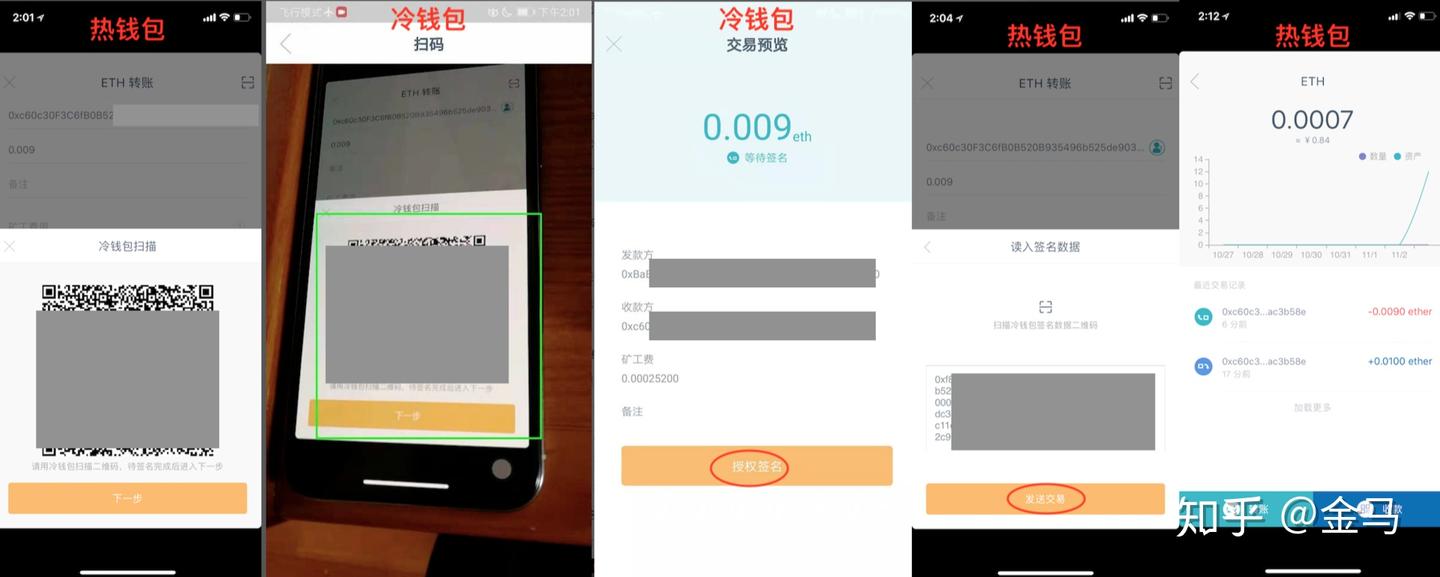 10分钟制作一个ETH 等ERC20 代币的手机冷钱包| 私钥永不触网，还能监控余额、收币发币- 知乎
