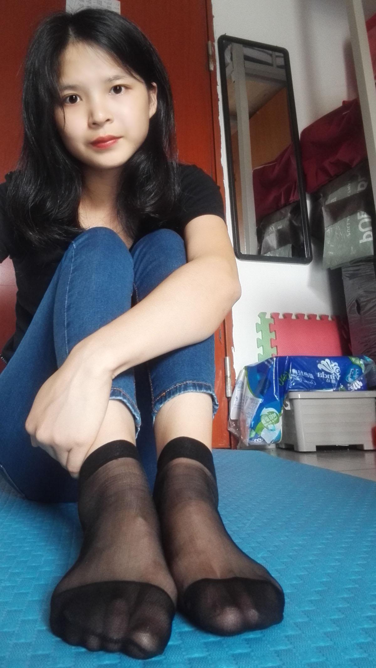 图片[12]-[合集]学妹校园寝室丝短袜美脚全套42期，大小8.38G-佳人吧