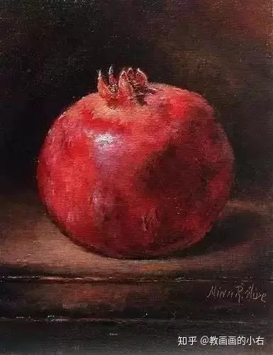 绘画艺术丨单个油画静物，塑造满满的体感- 知乎