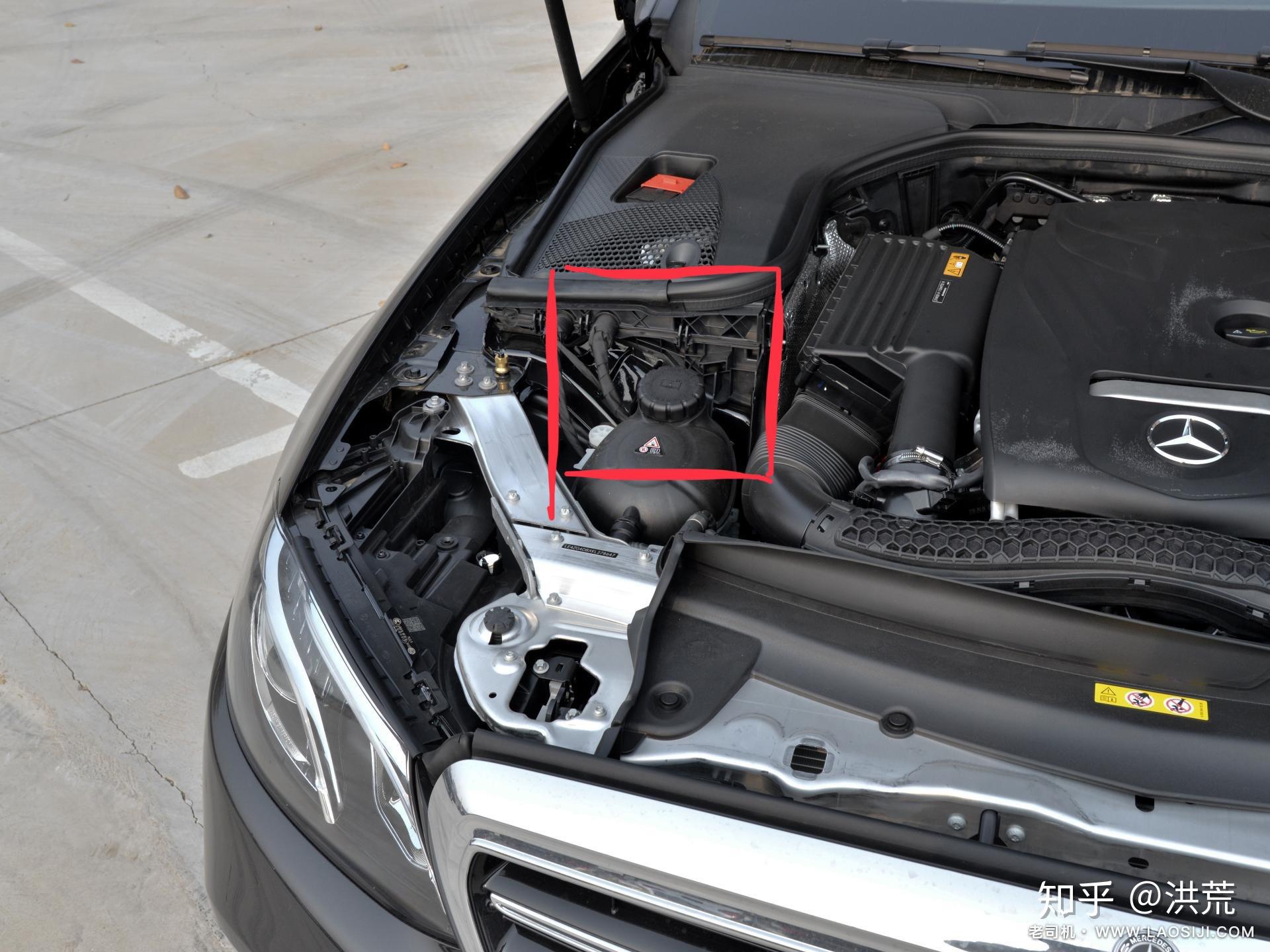 奔驰车如何加冷却剂? - 知乎