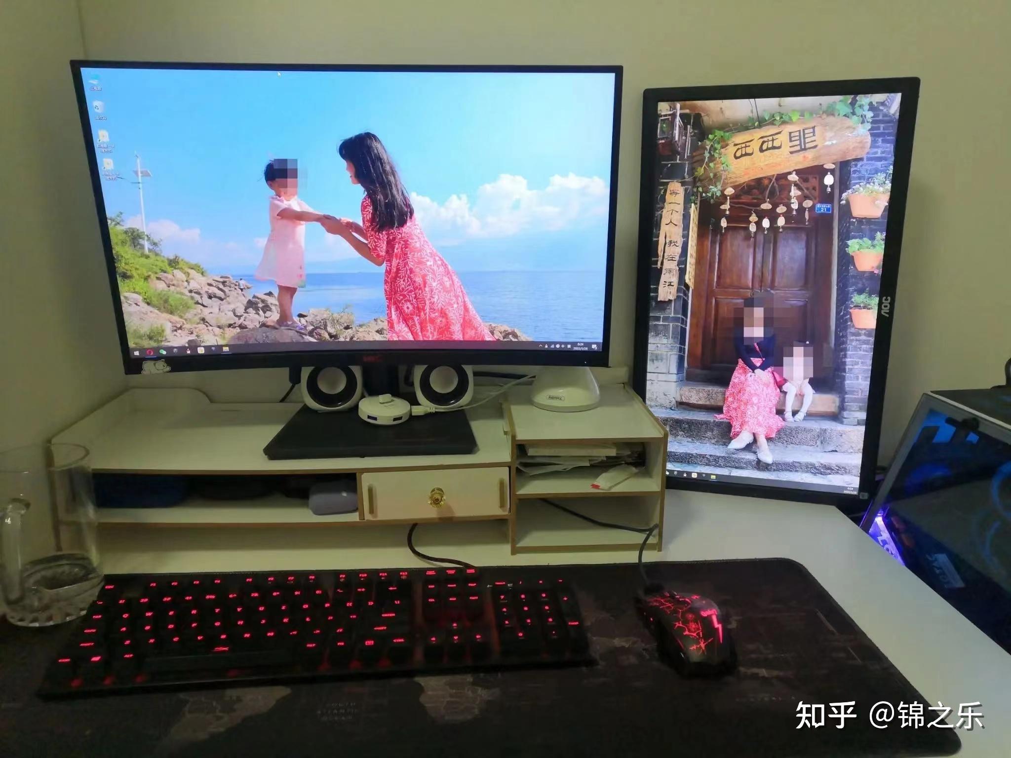 电脑双显示器怎么弄?
