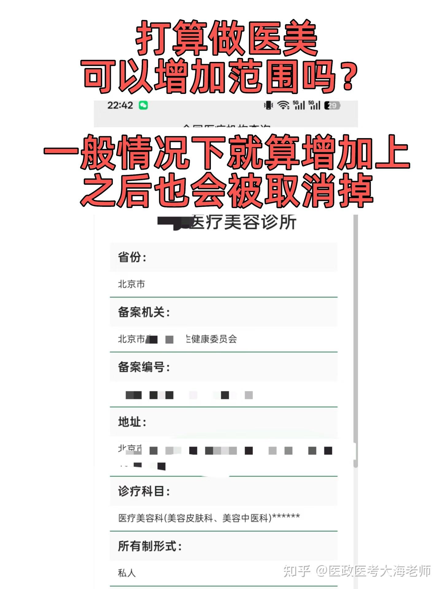 打算做医美，可以增加范围吗？ - 知乎