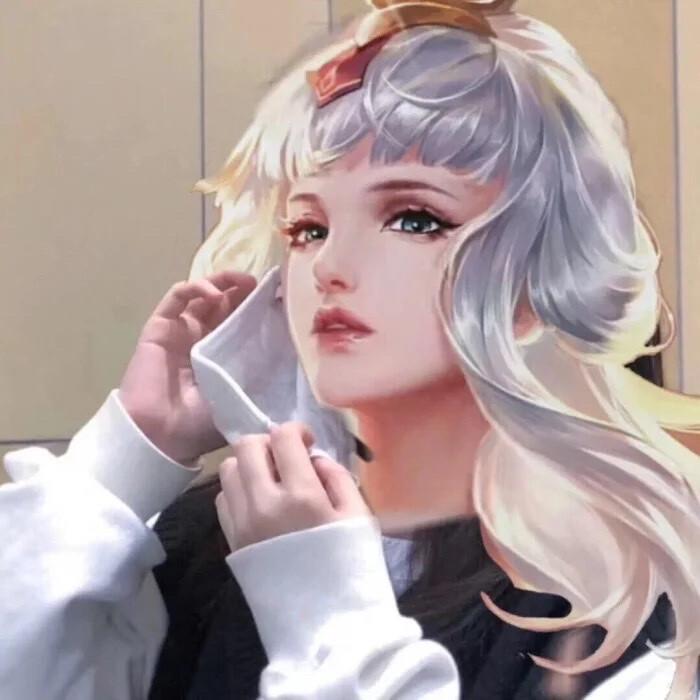 有没有王者荣耀中王昭君的换头头像? - 知乎
