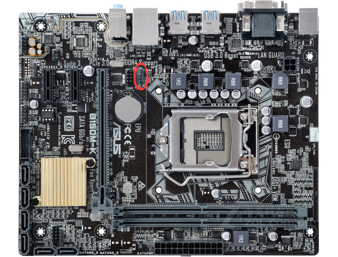 cpu风扇接口一直找不到