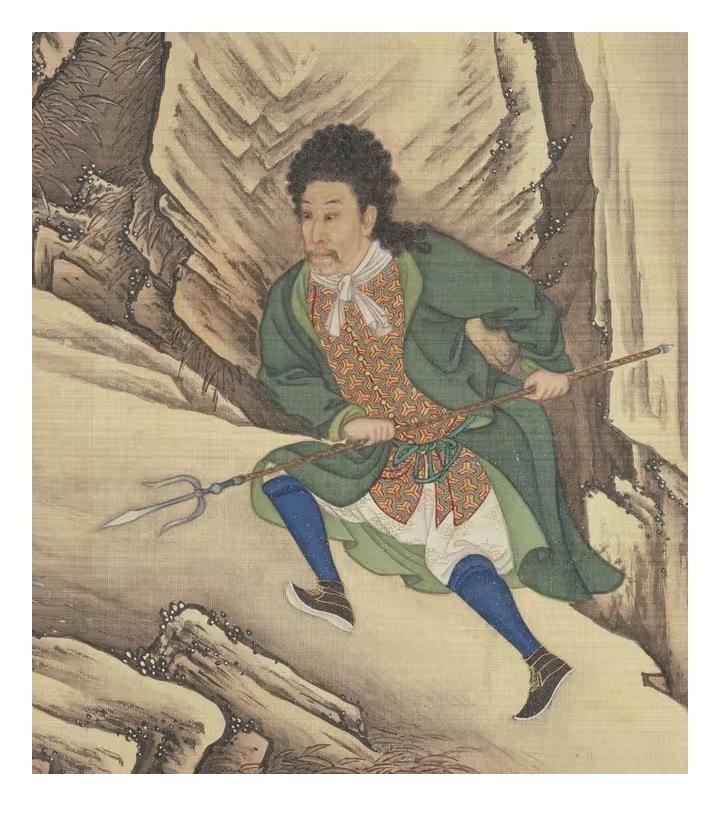 雍正皇帝变装(汉装)画《胤禛行乐图册》 - 知乎