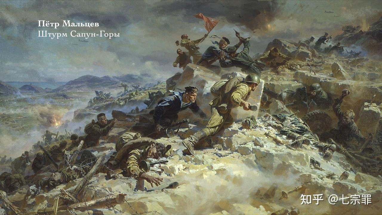 苏联有哪些关于卫国战争比较著名的油画作品