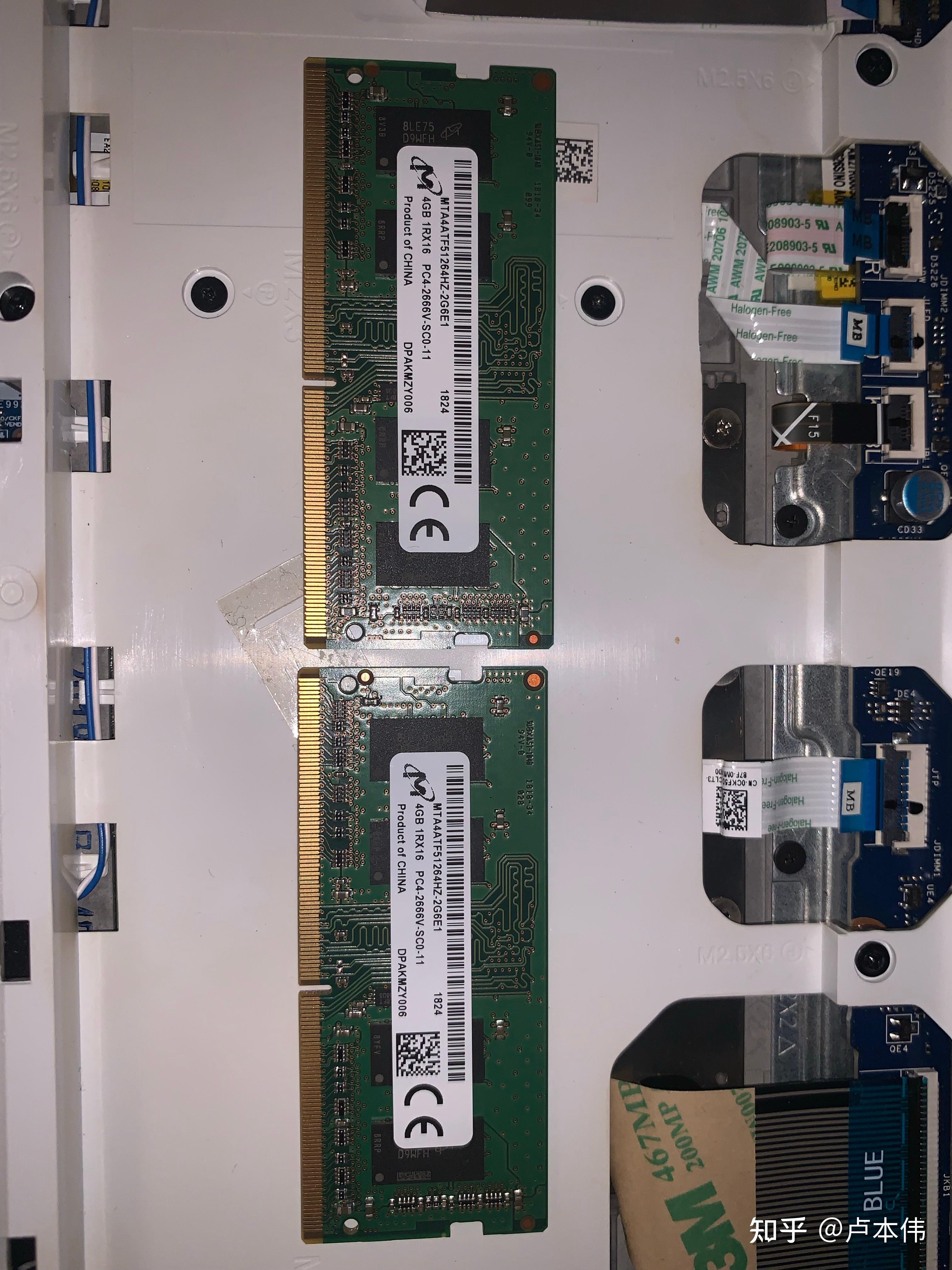 戴尔g7 7588更换内存条和固态硬盘