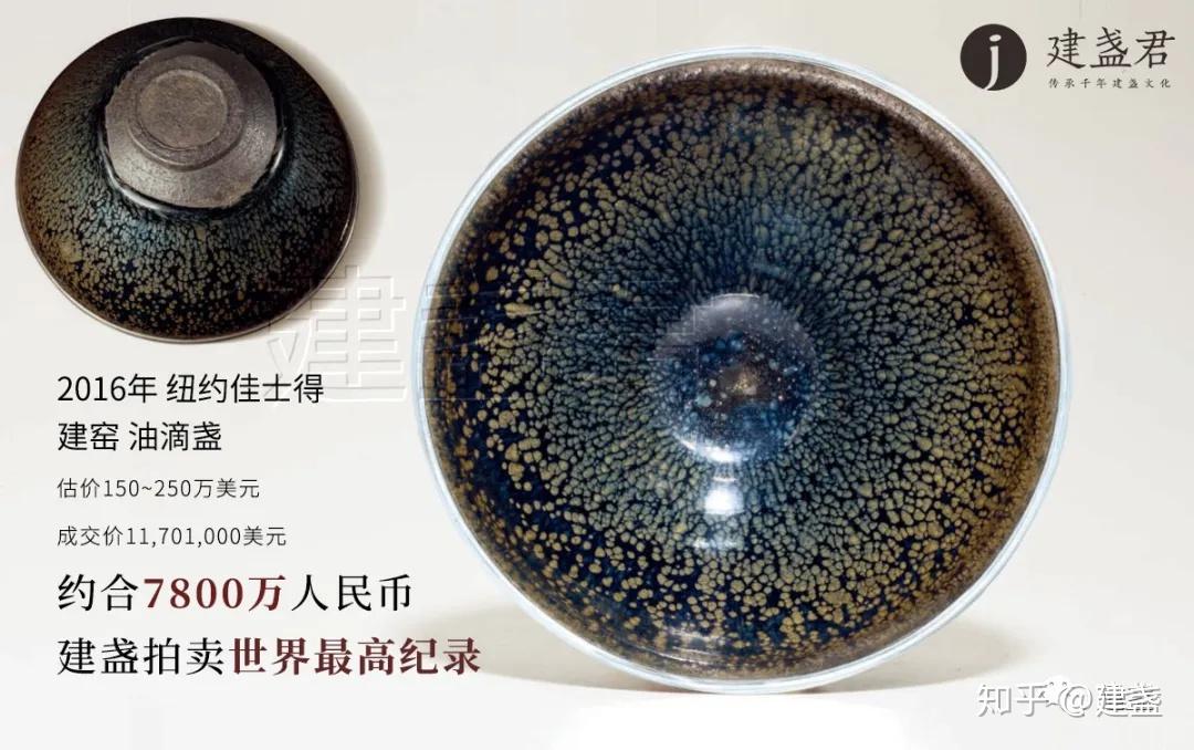 中国 建窯 油滴 発掘品 送料込み1124