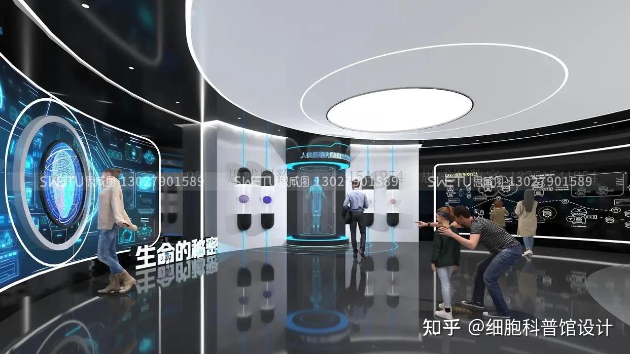 思威图数字展厅：干细胞科普馆为何是展厅界的“科学星球”？揭秘它与传统企业展厅的六大颠覆性差异 干细胞科普馆设计 | 干细胞展厅设计公司 ...