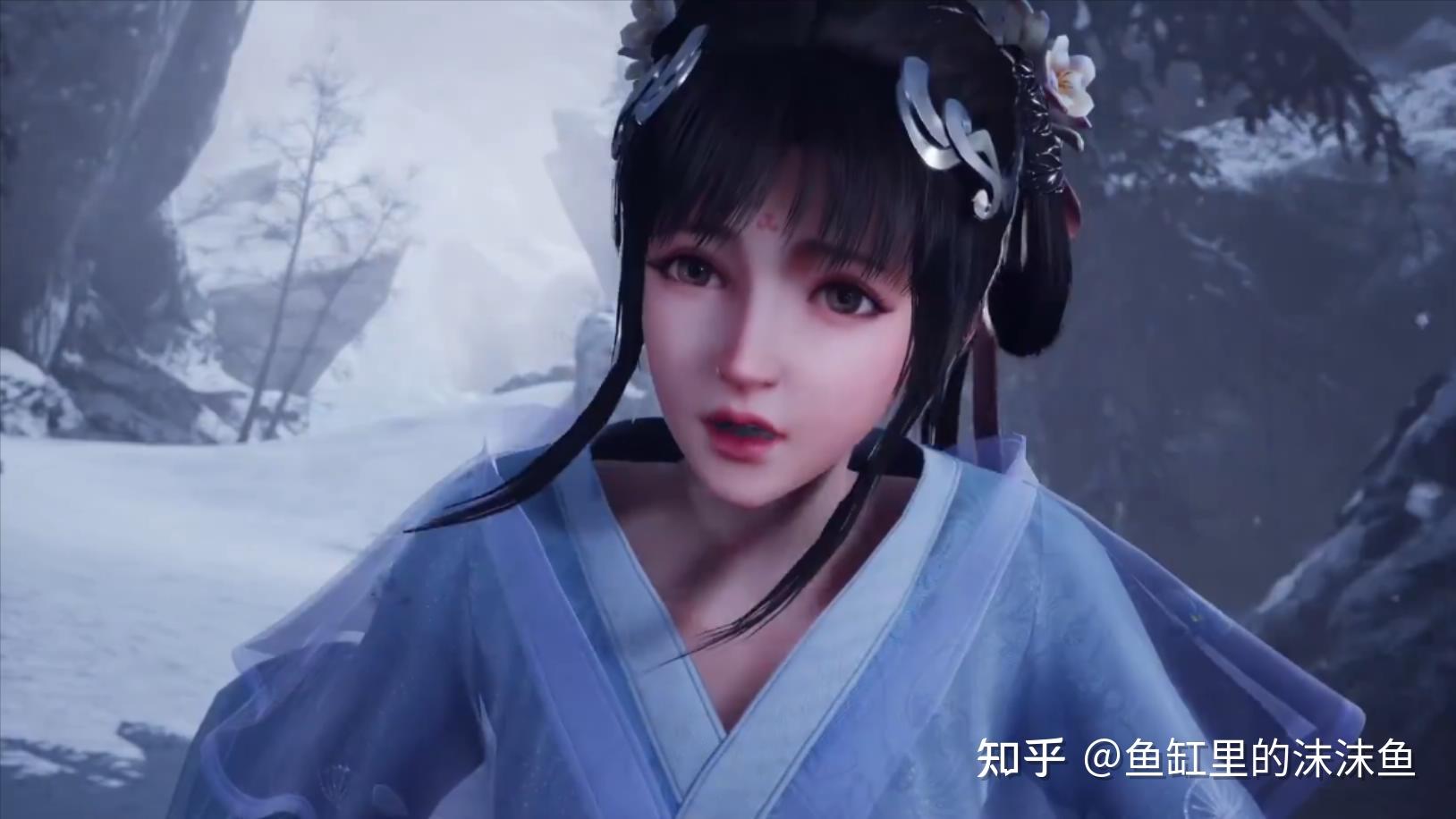 如何评价仙剑奇侠传7第二宣传片中女二的脸部建模