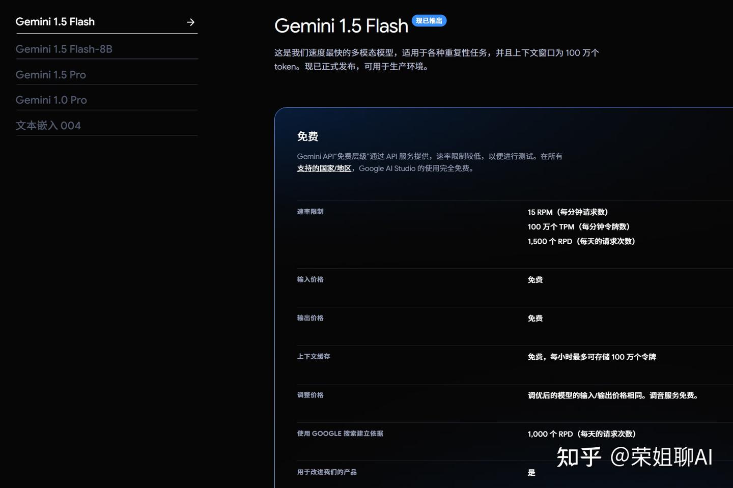 14款主流国内外AI大模型API价格大比拼，包含可薅羊毛的免费模型及免费额度 - 知乎