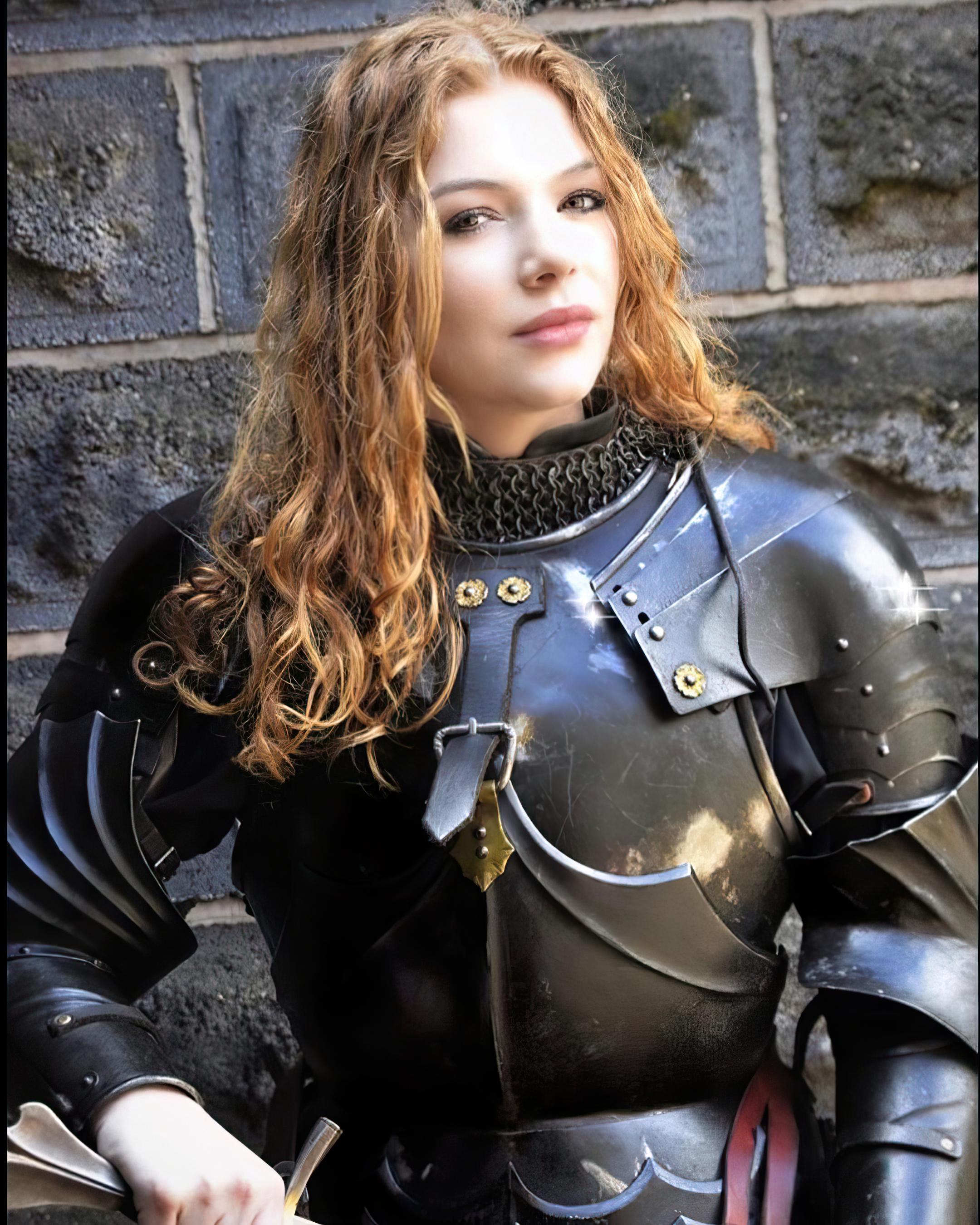 为什么某些女性穿盔甲看起来更帅? - 知乎