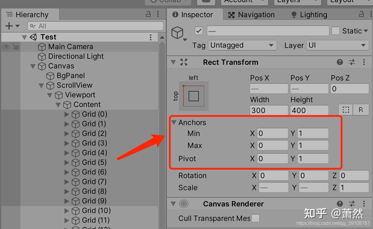 【Unity UGUI】ScrollRect 动态缩放格子大小,自动定位到中间的格子 - 知乎