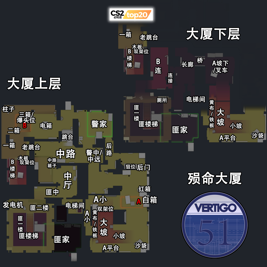 csgo遗迹地图点位图片