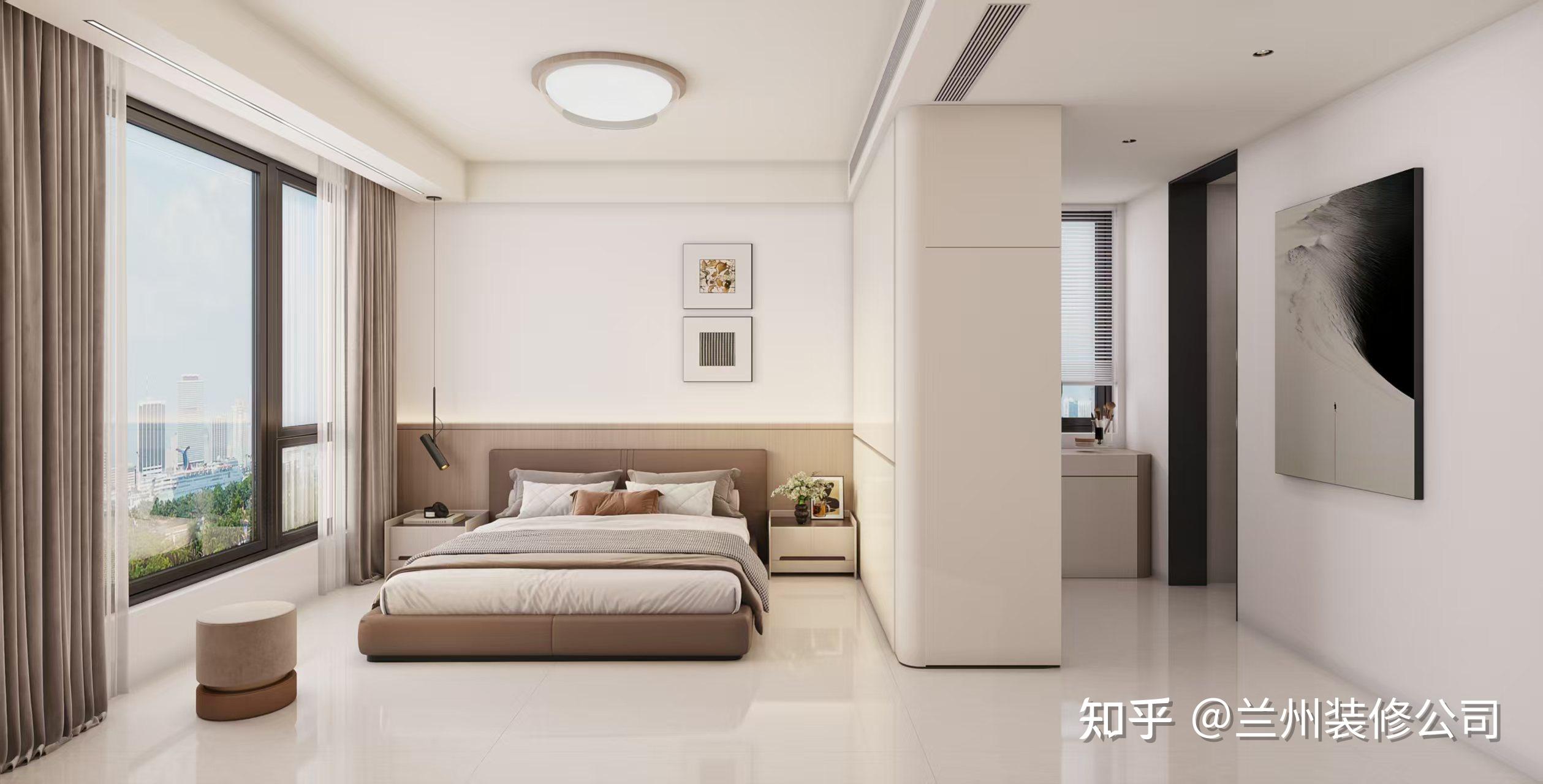 兰州紫兰装饰出品 万科水晶城装修122㎡现代简约风格装修效果图 - 知乎