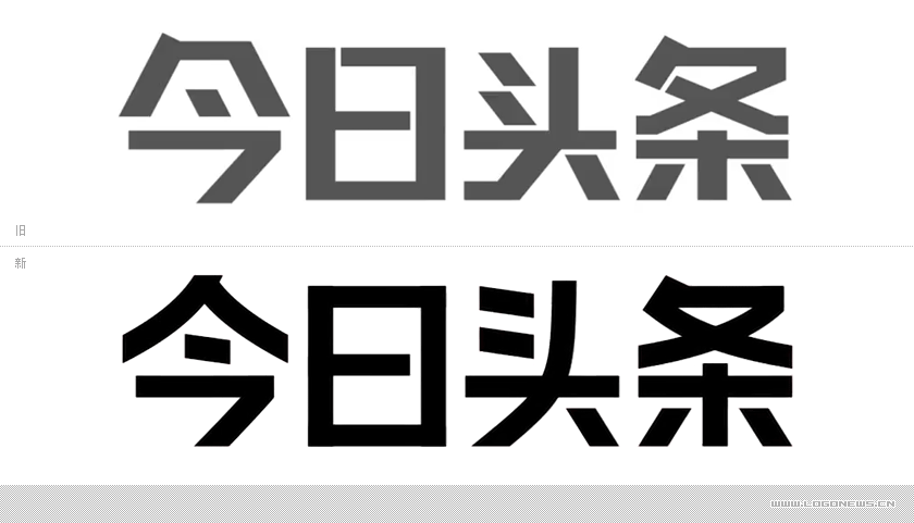 今日头条换logo了 知乎 