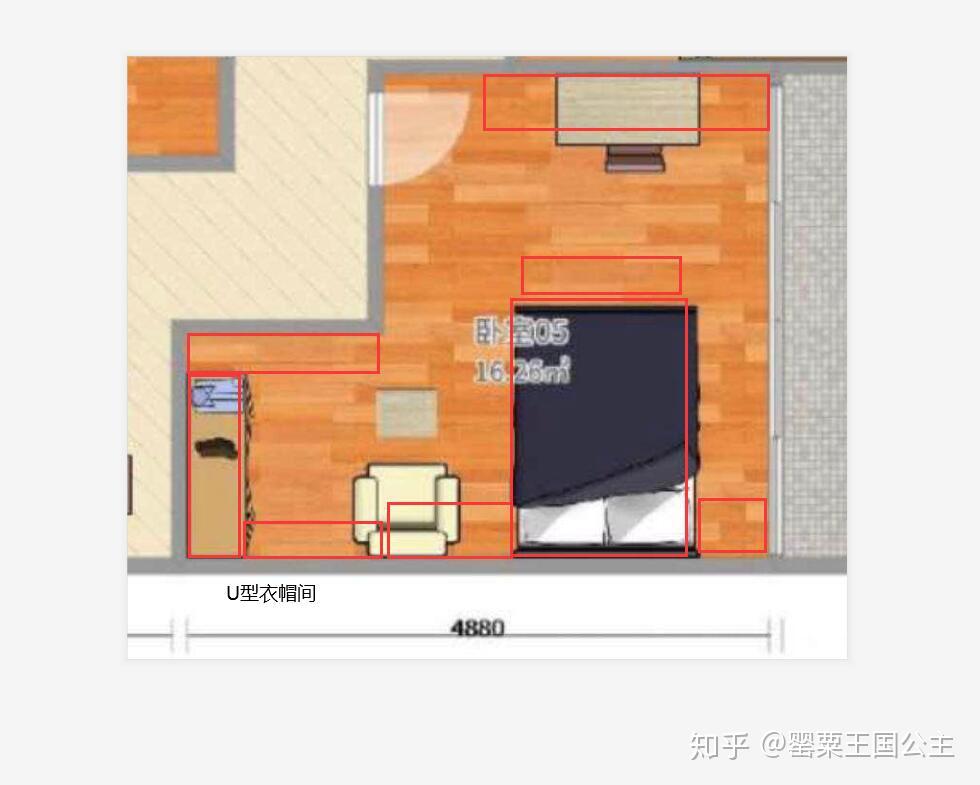 16平方的l型房间怎样布局好看呢