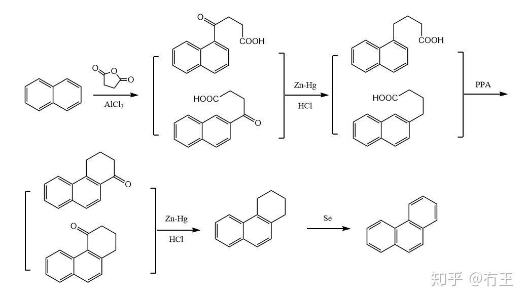 怎么用苯和萘合成蒽