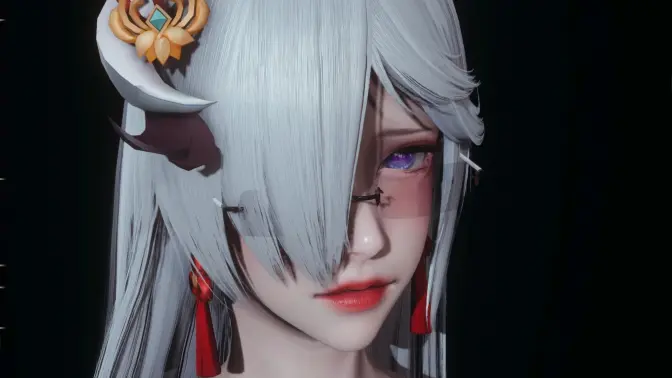 酷 原神 申鹤 11月cos