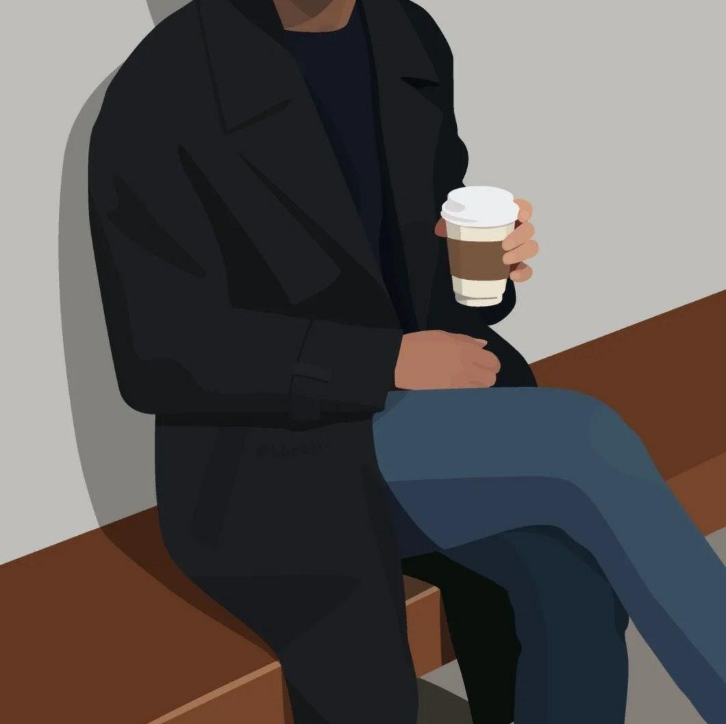 有没有手绘插画头像啊男生或者情头都可