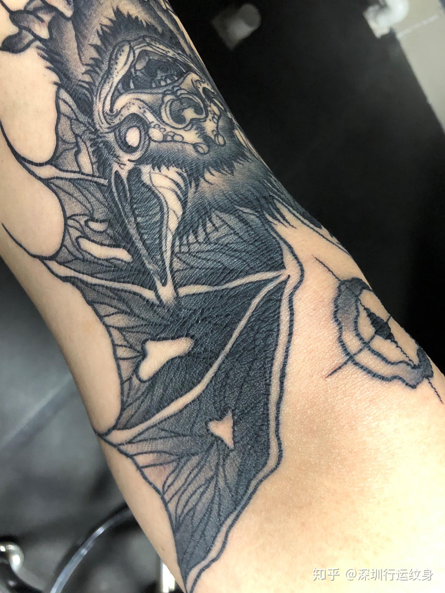 敢不敢秀出自己纹身恢复期的结痂样子? - 知乎