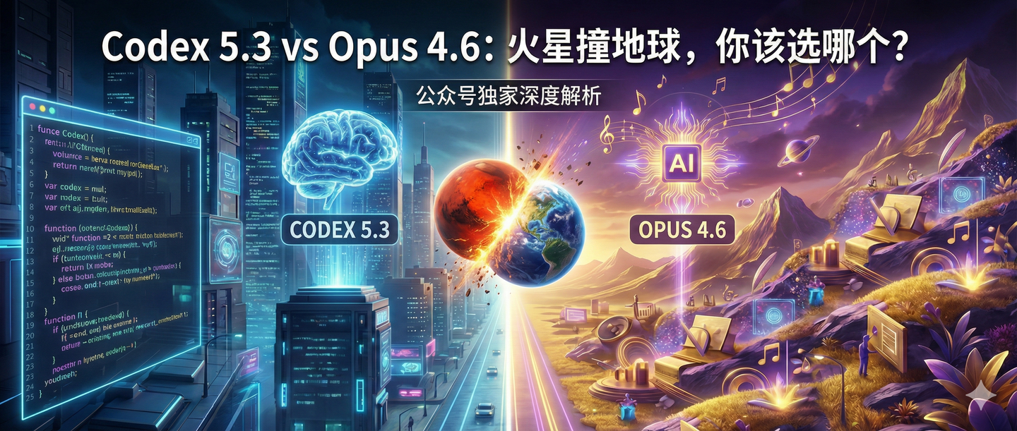 Codex 5.3 vs Opus 4.6 完整深度对比：2026年两大AI编码模型，开发者该如何选择？ - 知乎