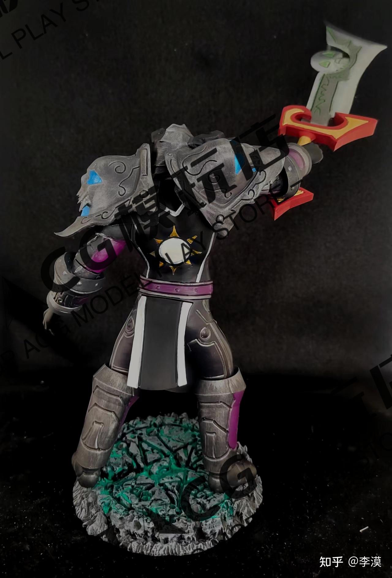 哪里有卖魔兽世界战士t3套无畏套装的手办